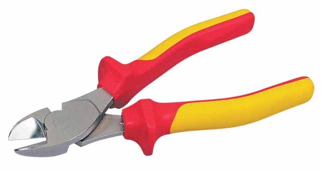 Szczypce STANLEY vde boczne, 160 mm