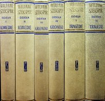 Szekspir Dzieła dramatyczne Tom 1 do 6 Szekspir William
