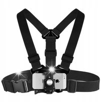 SZELKI NA KLATKĘ PIERSIOWĄ UCHWYT do TELEFONU SMARTFONA KAMERY GoPro GoPro