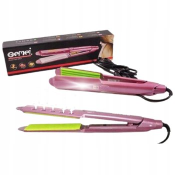 SZEROKA CERAMICZNA KARBOWNICA DO WŁOSÓW 35W JONIZACJA PRO FALE REGULACJA TE - Geemy