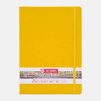 Szkicownik Art Creation, Golden Yellow, 21x30 cm - Talens