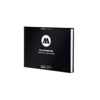 Szkicownik do markerów Molotow Blackbook Graffiti Sketching - A5 - poziomy - Inna marka