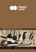 Szkicownik ECO Happy Color, A4 80g, 80k Happy Color
