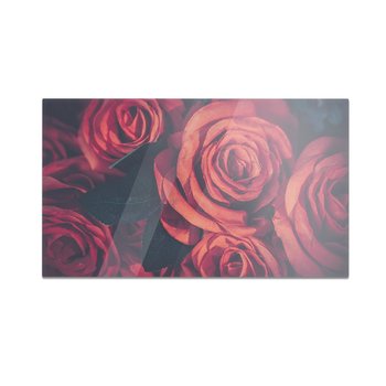 Szklana deska do krojenia HOMEPRINT Czerwone róże 60x52 cm - HOMEPRINT