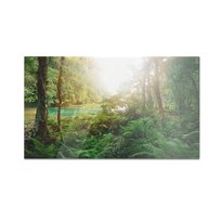 Szklana deska do krojenia HOMEPRINT Dżungla Majów 60x52 cm