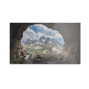 Szklana deska do krojenia HOMEPRINT Górska jaskinia 60x52 cm - HOMEPRINT