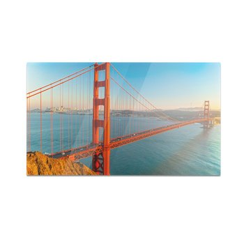 Szklana deska do krojenia HOMEPRINT Most Golden Gate w USA 60x52 cm - HOMEPRINT
