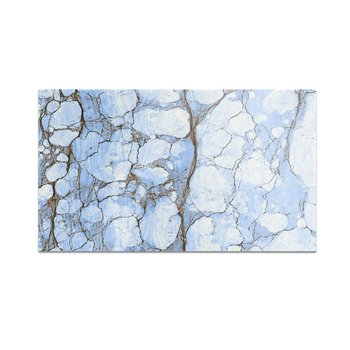 Szklana deska do krojenia HOMEPRINT Niebieski marmur 60x52 cm - HOMEPRINT