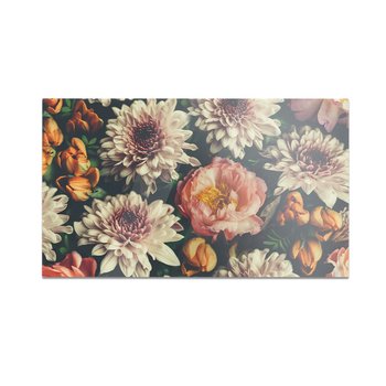Szklana deska do krojenia HOMEPRINT Piękne kwiaty ogrodowe 60x52 cm - HOMEPRINT