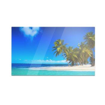 Szklana deska do krojenia HOMEPRINT Plaża Hawaje 60x52 cm - HOMEPRINT