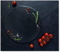 Szklana deska do krojenia POMIDORY SKAŁA 60x52cm