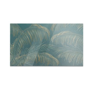 Szklana deska kuchenna HOMEPRINT Abstrakcyjne liście palmy 60x52 cm - HOMEPRINT