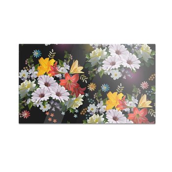 Szklana deska kuchenna HOMEPRINT Kwiatowy gaj 60x52 cm - HOMEPRINT