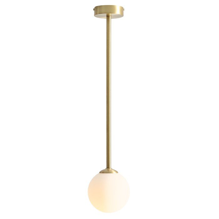 Фото - Люстра / світильник Aldex Szklana lampa wisząca PINNE zwis nad stół modernistyczny biały 