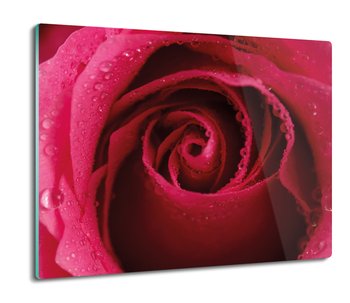 szklana osłona do kuchenki Róża makro płatki 60x52, ArtprintCave - ArtPrintCave