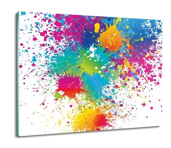 szklana osłona kuchenna Kolorowe plamy efekt 60x52, ArtprintCave - ArtPrintCave