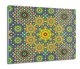 szklana osłona kuchenna Mozaika kwiaty wzór 60x52, ArtprintCave - ArtPrintCave
