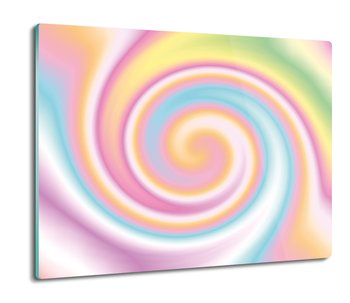 szklana splashback ze szkła Kolorowa spirala 60x52, ArtprintCave - ArtPrintCave