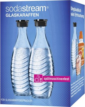 SZKLANE BUTELKI SODASTREAM KARAFKI DO SATURATORA CRYSTAL 2SZT 0,6L BUTLE - SodaStream