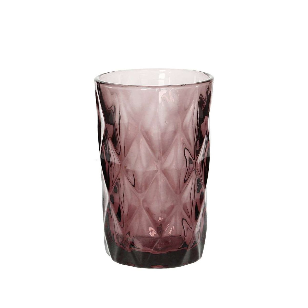 Szklanka Basic Pink 350ml, ⌀8 x 12,5cm
