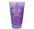 Szklanka KUBEK Czaszka Czacha fioletowa plastikowy 15cm 400ml HALLOWEEN - ABC
