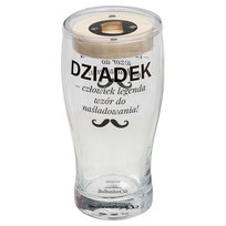 Szklanka z otwieraczem, Dzień Babci i Dziadka, Dziadek, 500 ml Empik