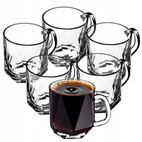 Szklanki Do Kawy Herbaty 300ml Zestaw Komplet 6szt