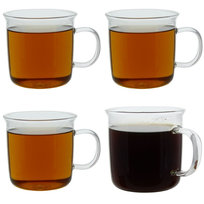 Szklanki Do Kawy Herbaty Zestaw 4 Szt 450Ml