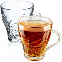 Szklanki Szklanka Do Kawy Herbaty Kubek 250ml 2szt