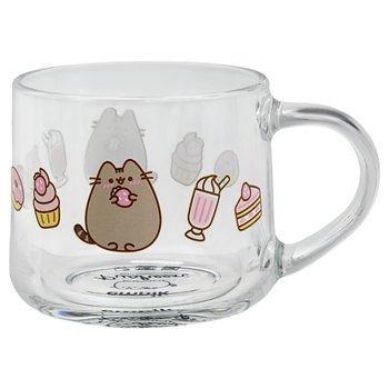 Szklany Kubek, Pusheen, Bezbarwny, 300 ml kot - Empik