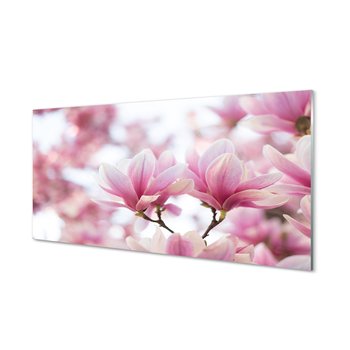 Szklany panel do kuchni Magnolia drzewa 120x60 cm - Tulup