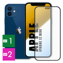 SZKŁO 5D DO APPLE IPHONE 12 MINI SZYBKA OCHRONNA PEŁNE CAŁY EKRAN PANCERNE