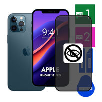 SZKŁO DO APPLE IPHONE 12 PRO OCHRONNE PRYWATYZUJĄCE PRIVATE ANTISPY 5D