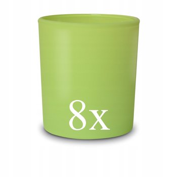 Szkło do zalewu świec 205 ml - jasnozielone, połysk, bez wieka visha - inna (Inny)