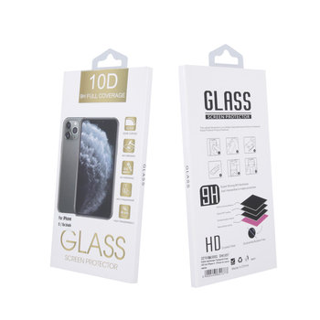Szkło hartowane 10D do iPhone 6 / 6s czarna ramka - TelForceOne