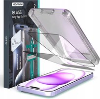 SZKŁO HARTOWANE 5D Z RAMKĄ DO IPHONE 12 / 12 PRO Z APLIKATOREM