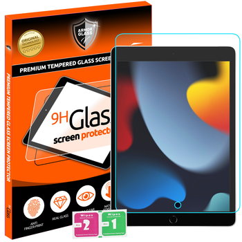 Szkło hartowane 9H do Apple iPad 9 GEN 10.2" 2021 A2602 A2603 A2604 A2605 - Armor Glass