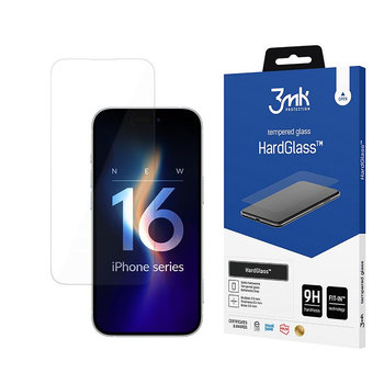 Szkło hartowane 9H na ekran do Apple iPhone 16 Pro - 3mk HardGlass - 3MK