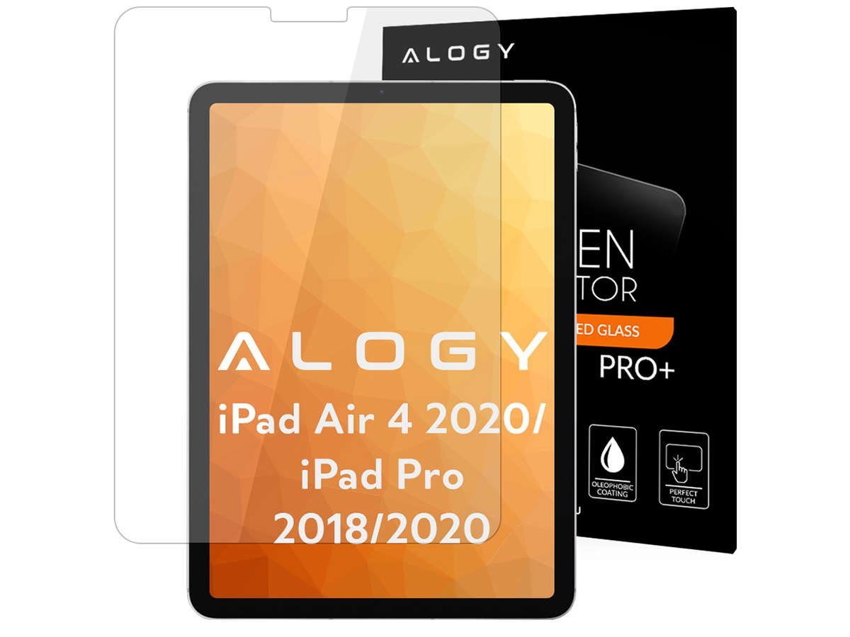 Zdjęcia - Szkło / folia ochronna Alogy Szkło hartowane  9H na ekran do iPad Air 4 / iPad Pro 11 2018/ 20  2020