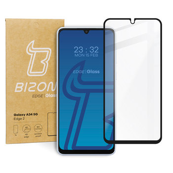 Szkło Hartowane Bizon Do Galaxy A34 5G, Szybka - Bizon