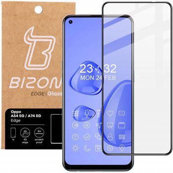 Szkło Hartowane Bizon Edge Do Oppo A54 / A74 5G - Bizon