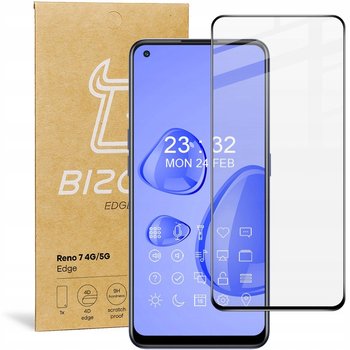 Szkło Hartowane Bizon Edge Do Oppo Reno 7, Szybka - Bizon