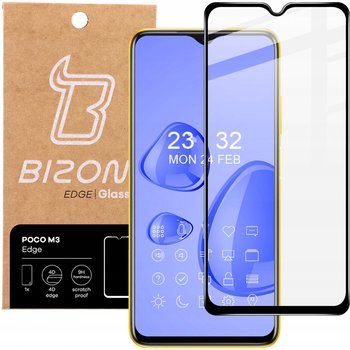 Szkło Hartowane Bizon Edge Do Xiaomi Poco M3 - Bizon