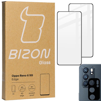 Szkło Hartowane Bizon Glass Edge Do Oppo Reno 6 5G - Bizon