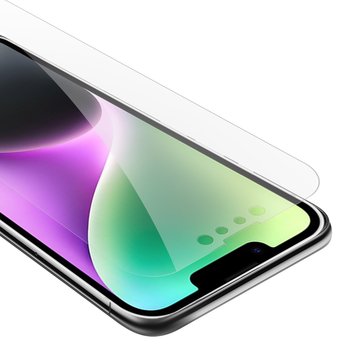 Szkło Hartowane Do Apple iPhone 14 PLUS w KRYSTALICZNIE PRZEZROCZYSTE Folia pancerna Ochronny Tempered Glass Cadorabo - Cadorabo