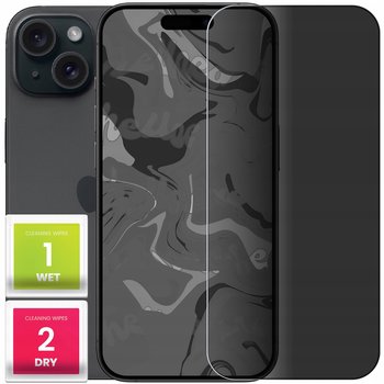 Szkło Hartowane Do Apple Iphone 15 Pro Antyszpiegowskie Anti-Spy Folia 2.5D - Hello Case