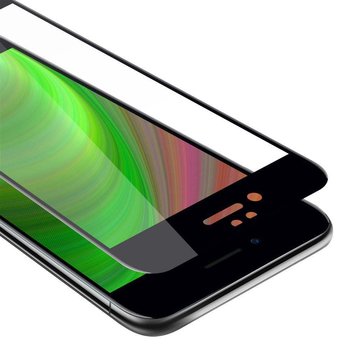 Szkło Hartowane Do Apple iPhone 6 / 6S w PRZEZROCZYSTY Z CZARNYM Folia pancerna Ochronny Tempered Glass Cadorabo - Cadorabo