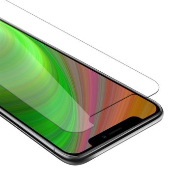 Szkło Hartowane Do Apple iPhone X / XS w KRYSTALICZNIE PRZEZROCZYSTE Folia pancerna Ochronny Tempered Glass Cadorabo - Cadorabo