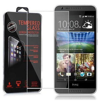 Szkło Hartowane Do HTC Desire 620 w KRYSTALICZNIE PRZEZROCZYSTE Folia pancerna Ochronny Tempered Glass Cadorabo - Cadorabo