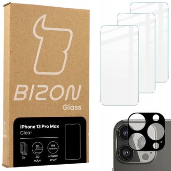 Szkło Hartowane Do Iphone 13 Pro Max Bizon +Aparat - Bizon